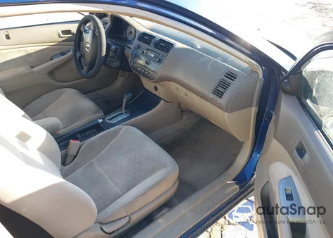 2002 Honda Civic Ex from USA, damaged, VIN 1HGEM22952L050087